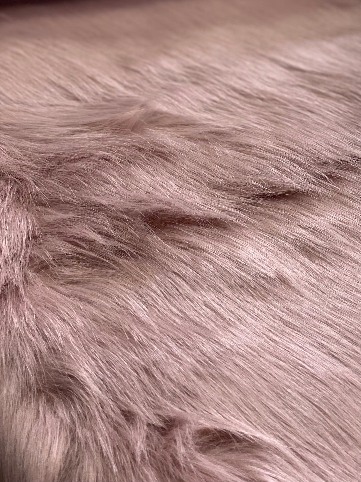 ECOPELLICCIA PELO LUNGO ROSA