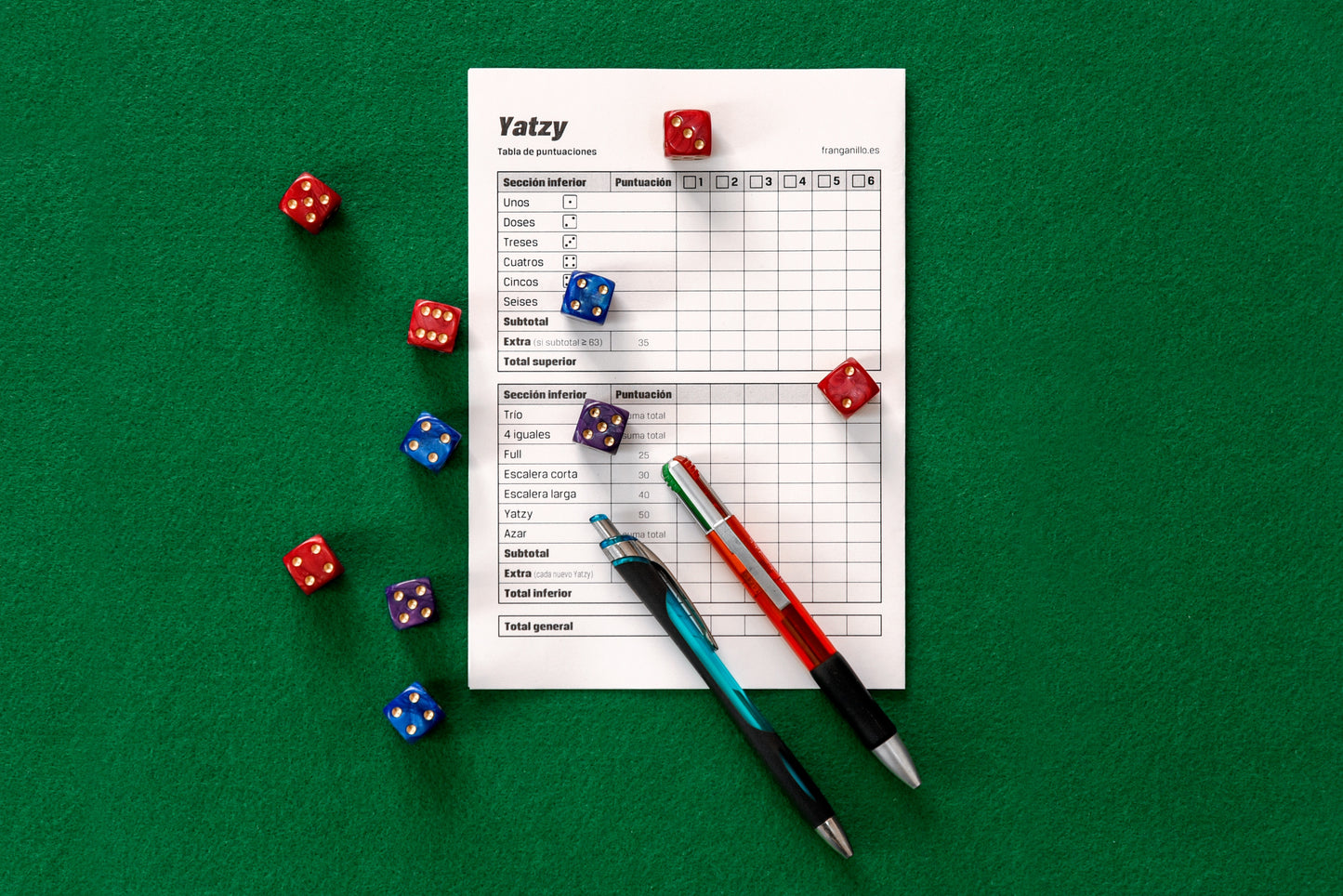 PANNO TAVOLO DA GIOCO (disponibile in 3 colorazioni)