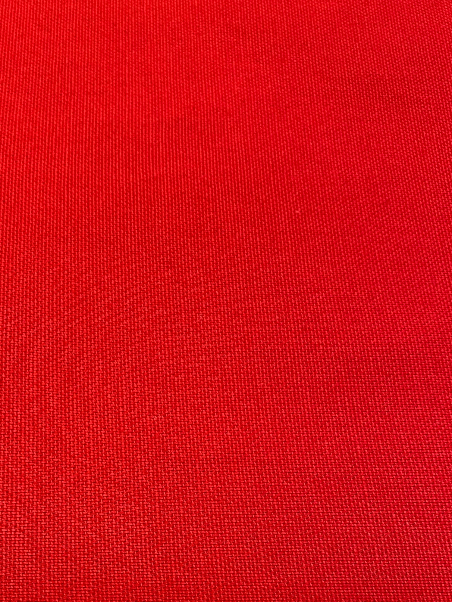 Tessuto Panama Campagna Francese Rosso
