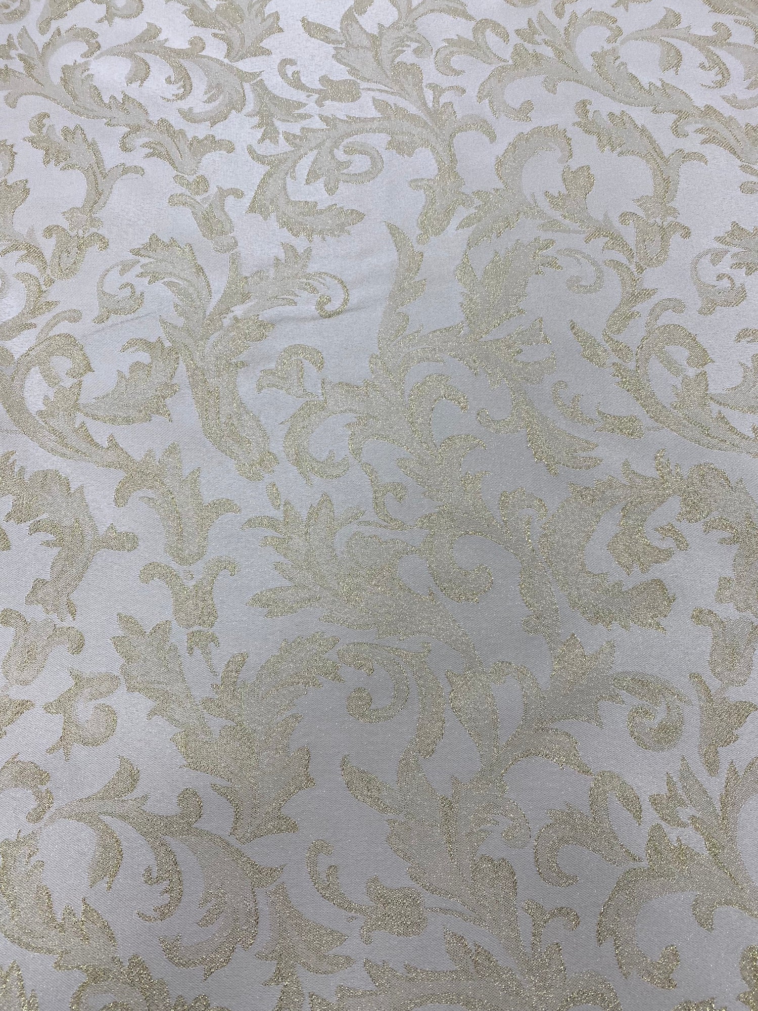 TESSUTO JACQUARD LAME' ORO H 280